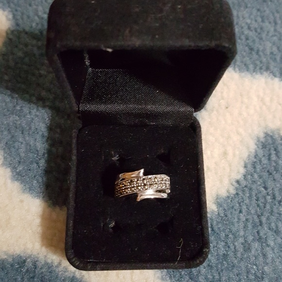 Lia Sophia Jewelry - Lia Sophia black crystal ring